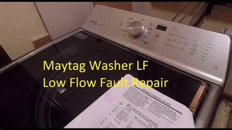 lf error on maytag washer|maytag washer fl code.